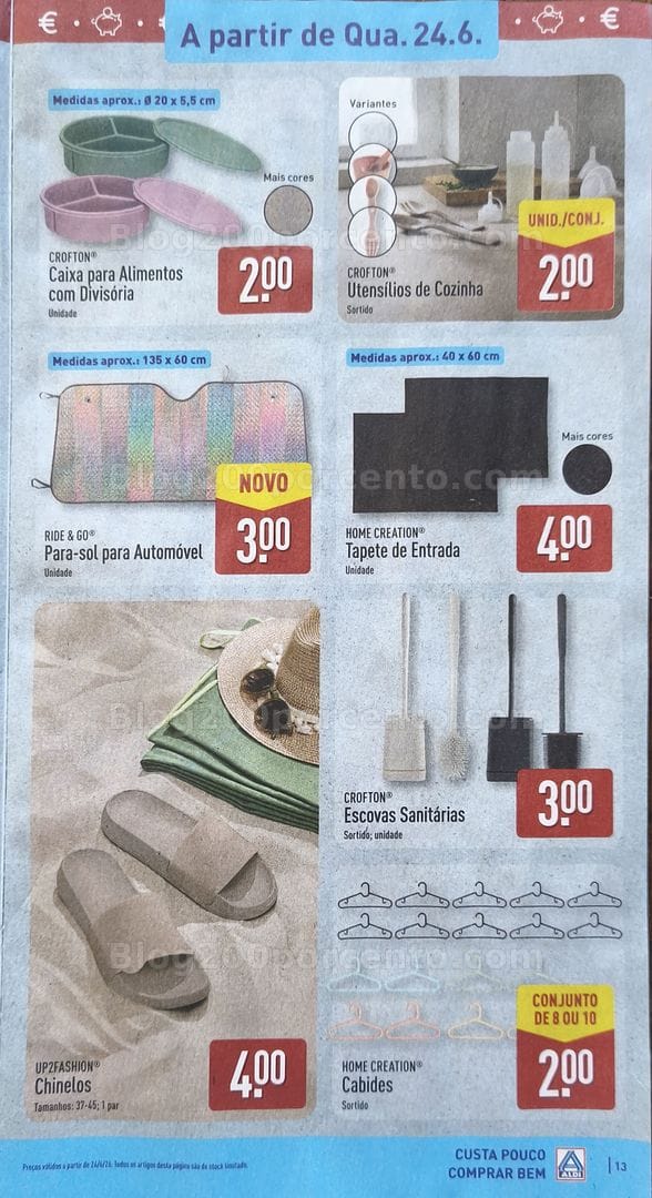 Antevisão Folheto ALDI Promoções de 22 a 28 junho
